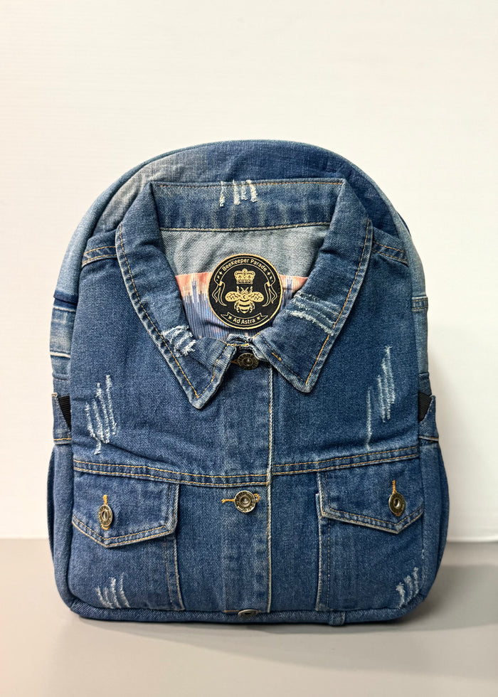 The Denim Shirt No. 5 👖Classic Shirt BeeKeeper Parade Backpack