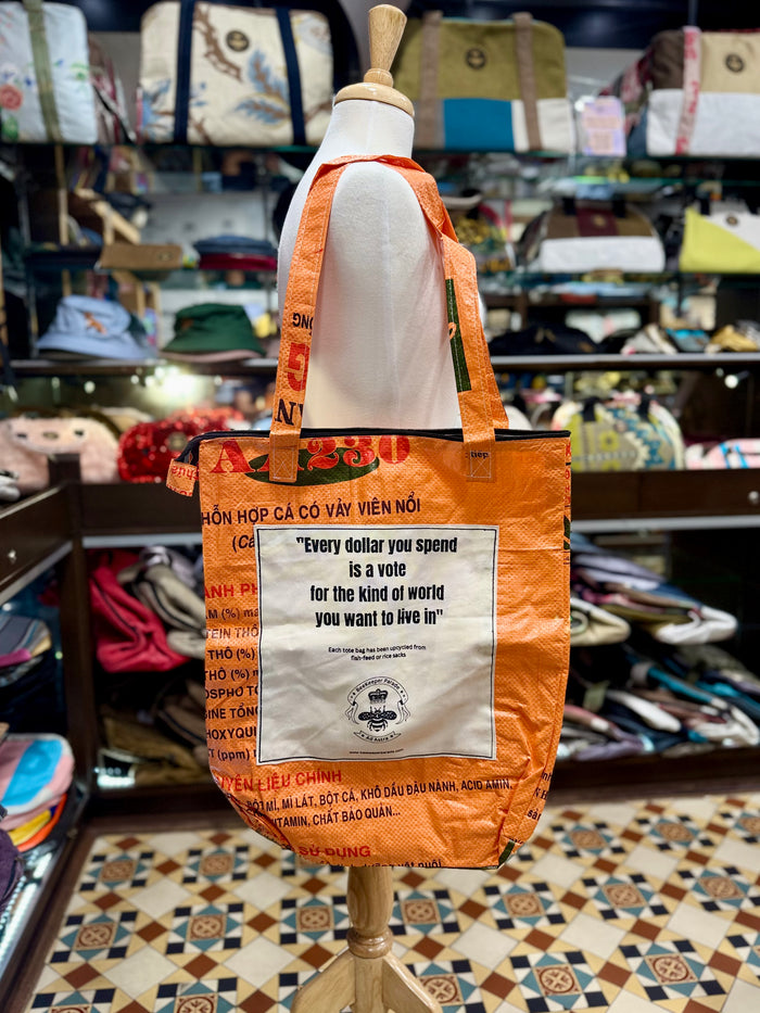 The Orange 🍊 Multi-Purpose BeeKeeper Rice Tote!
