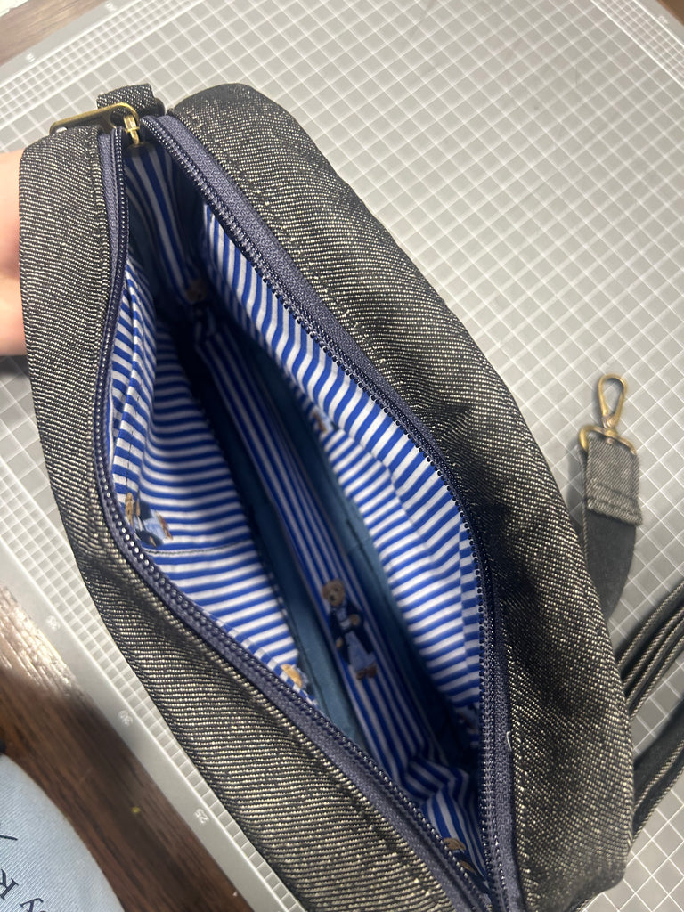 The denim Deluxe 👖  KOKYKAI CROSSBODY BAG