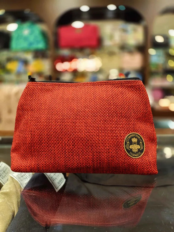 The Crimson Rough Large Toiletry + Makeup Bag