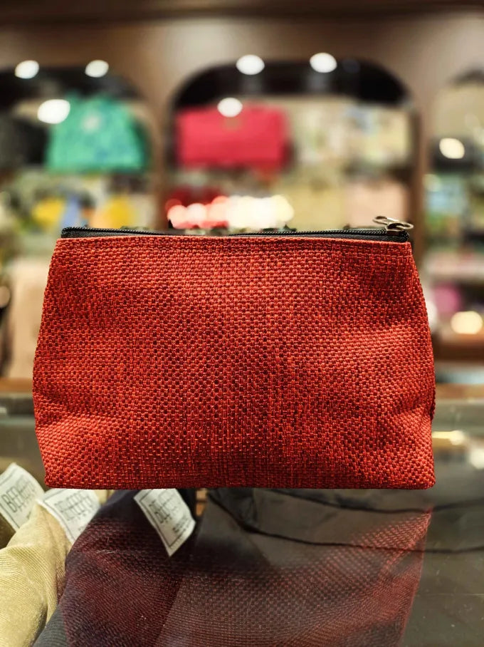 The Crimson Rough Large Toiletry + Makeup Bag