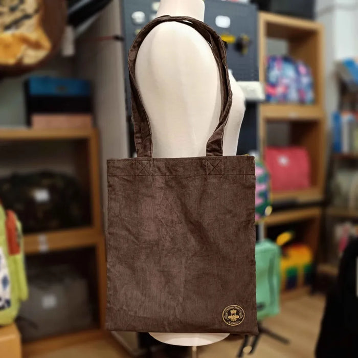 Chocolate Panda Corduroy 🍫 Tote Medium