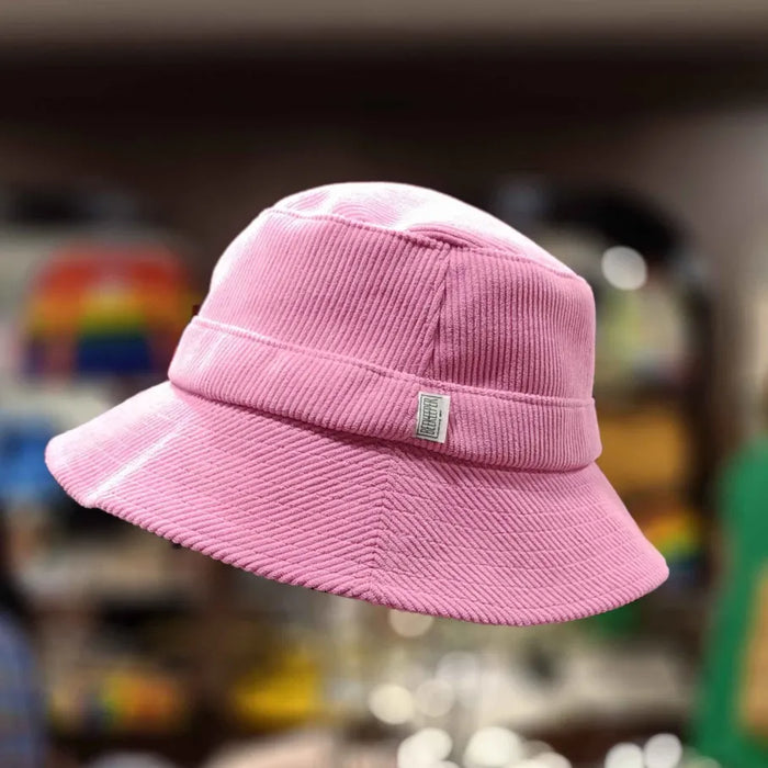 The Panda Hot Pink Corduroy ️‍🔥 BeeKeeper Bucket Hats