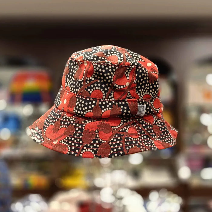 The Polka Poppy BeeKeeper Bucket Hats