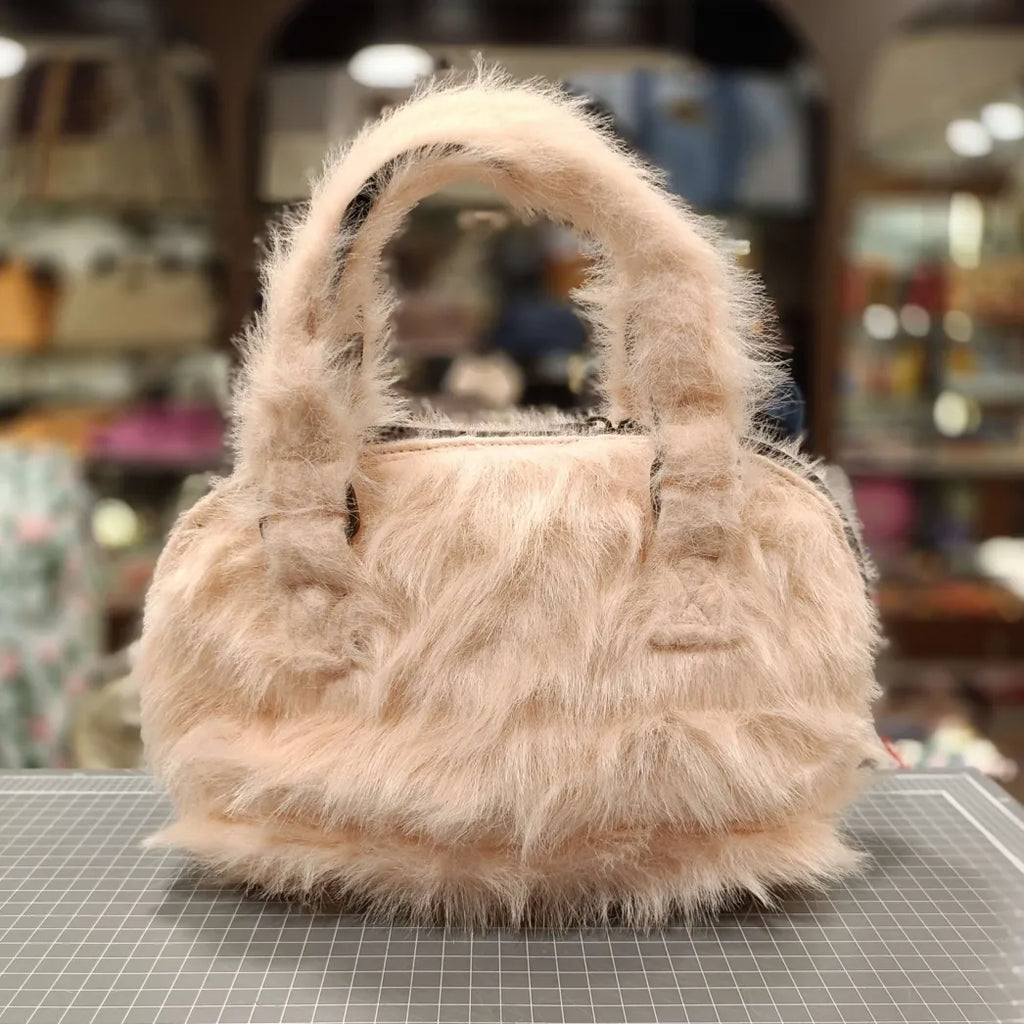The Kitty Fairy Floss BeeKeeper Clam Shell Handbag (Embroidered Collection)