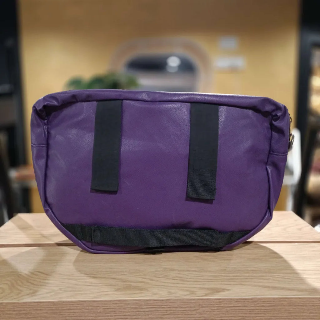 THE PURPLE FLOWER POWER 🌸 🌼  TUUKJET PANNIER CLASSIC BAG