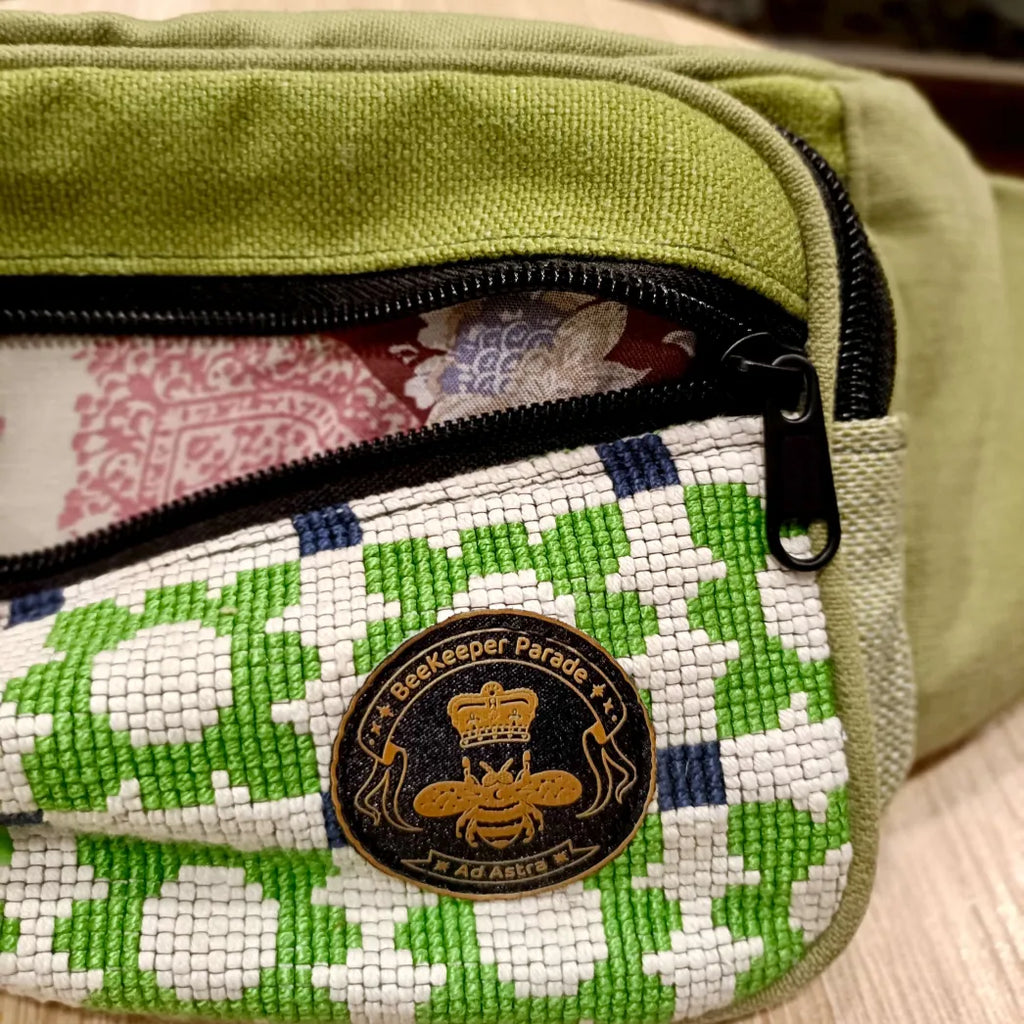 The Green Tilework 💚 BeeKeeper Bumbag (Da Vinci Collection)