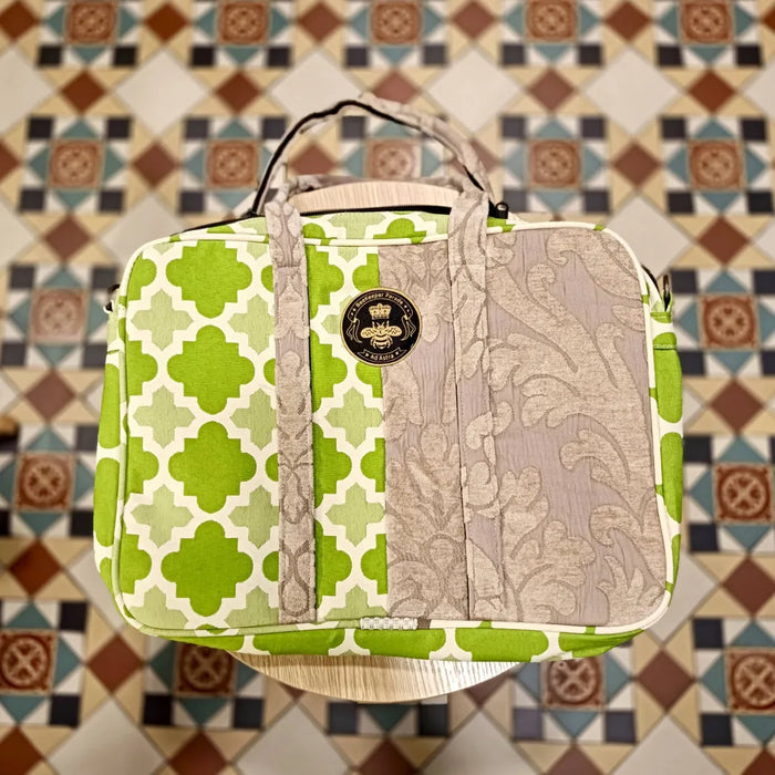 The Herbal Mint 🍃 Laptop Messenger BeeKeeper Bag (Da Vinci Collection)