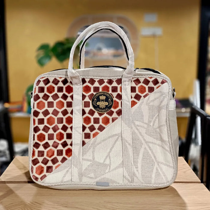 The Rooibos 🍂 Laptop Messenger BeeKeeper Bag (Da Vinci Collection)