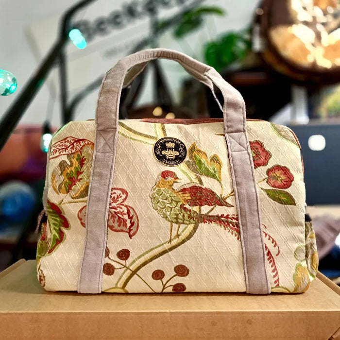The Songbird 🕊 Large BeeKeeper Weekender (Da Vinci Collection)