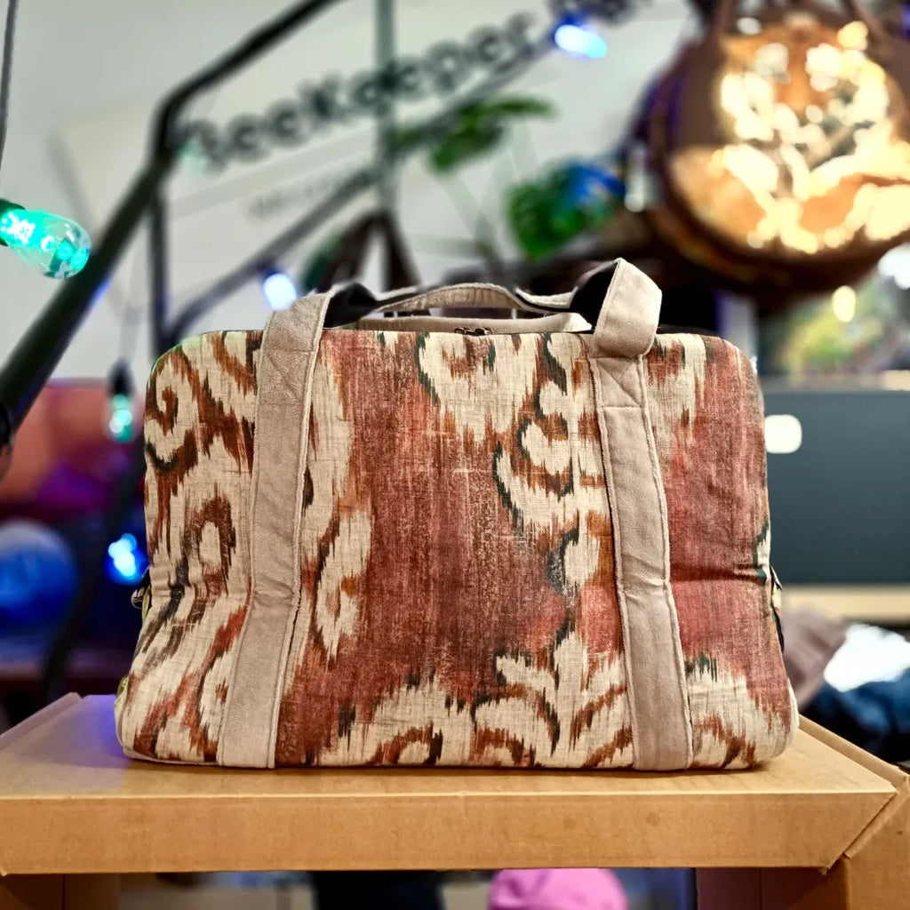 The Songbird 🕊 Large BeeKeeper Weekender (Da Vinci Collection)