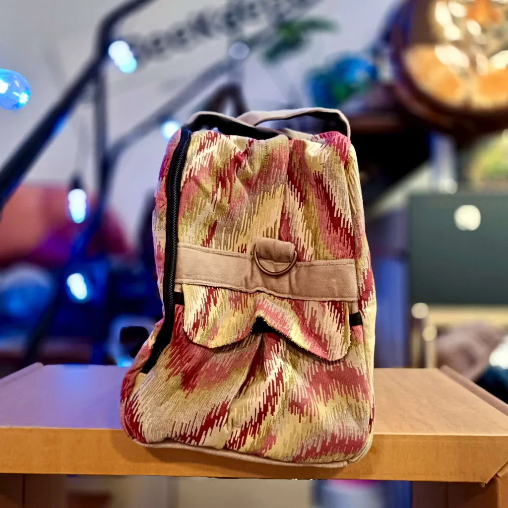 The Rosebush Shimmer 🌹 Large BeeKeeper Weekender (Da Vinci Collection)