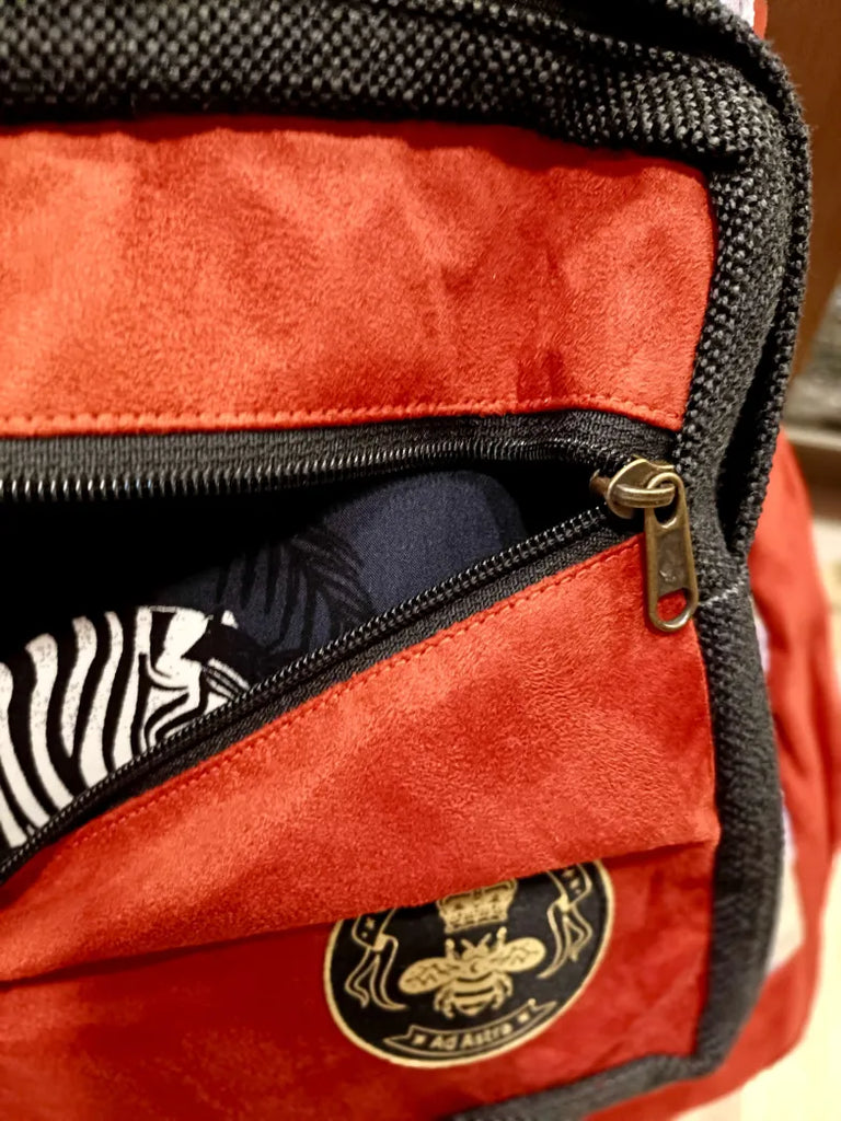 The Lilac Vines Royal (Da Vinci Collection) BeeKeeper Backpack