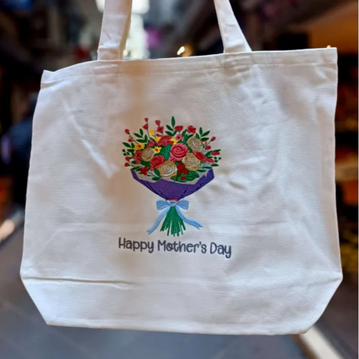 The Mother's Day Tote Large (White AS Colour tote)