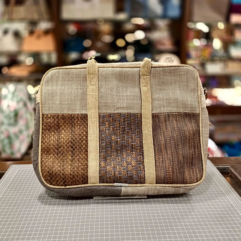 The Hojicha 🍂 Laptop Messenger BeeKeeper Bag (Da Vinci Collection)