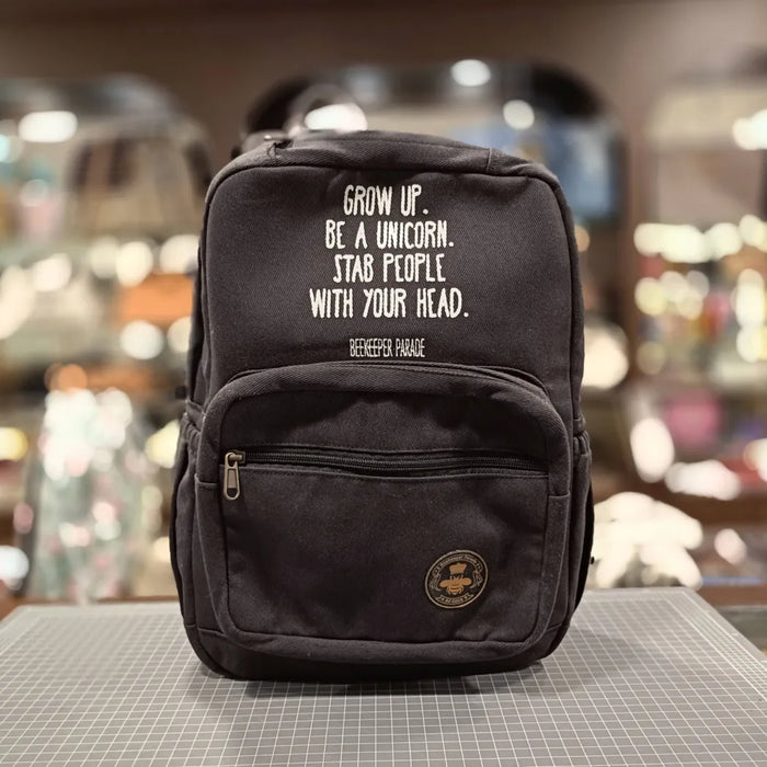 The UNICORN Quote 🦄 Mini-Royal BeeKeeper Backpack