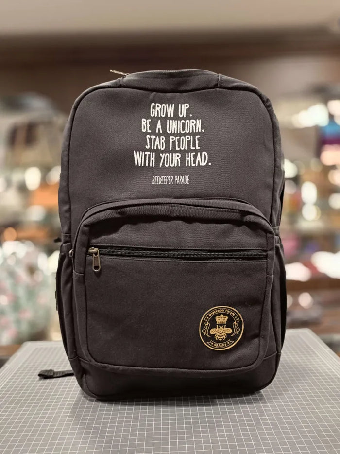 The UNICORN Quote 🦄 Royal BeeKeeper Backpack (Masterpiece Range)