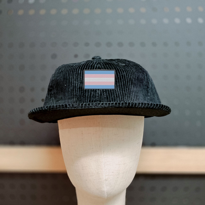 Transgender Flag 🏳️‍⚧️ on AS Hat | Pride Collection 🌈 | Embroidered Collection 🪡