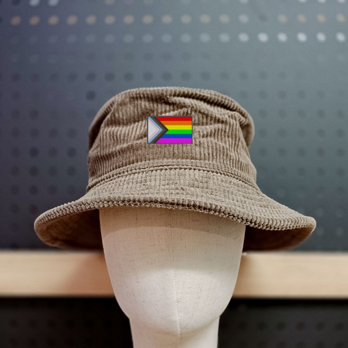 Progress Rainbow Flag 🌈 on AS Hat | Pride Collection 🌈 | Embroidered Collection 🪡