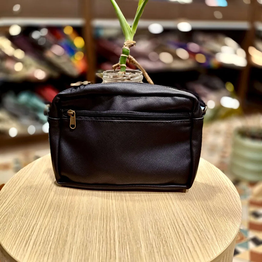 The Duck 🦆 on Midnight 🖤 KOKYKAI CROSSBODY BAG | Embroidered Collection 🪡
