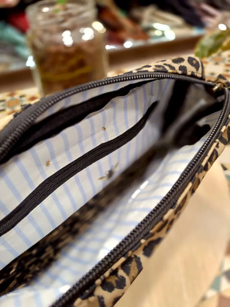 The LEOPARD PRINT 🐆 KOKYKAI CROSSBODY BAG