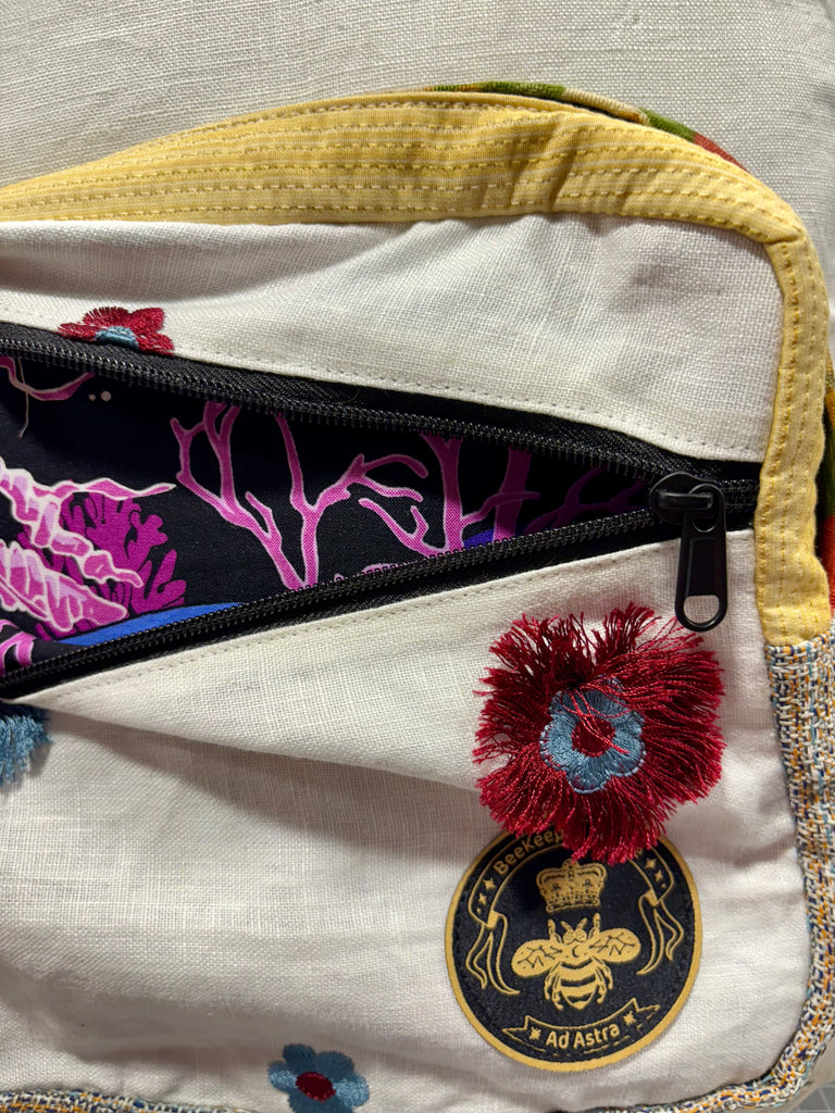 The Fluffy Flowers 🌼 (Da Vinci Collection) BeeKeeper Backpack