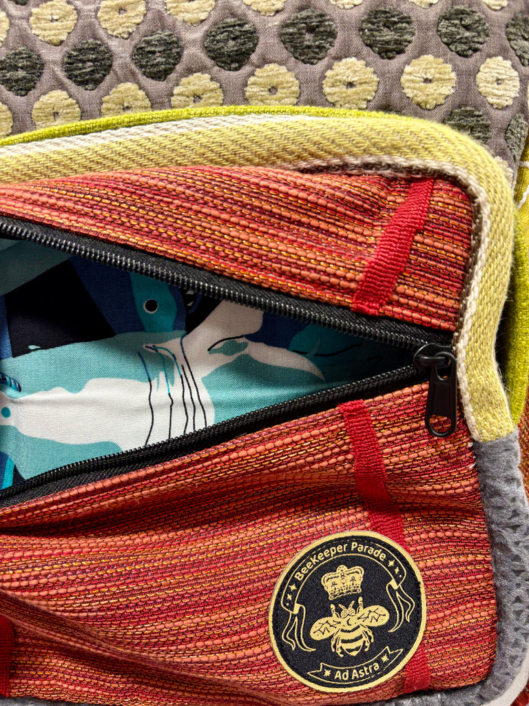 The Kusama ⚫ (Da Vinci Collection) BeeKeeper Backpack