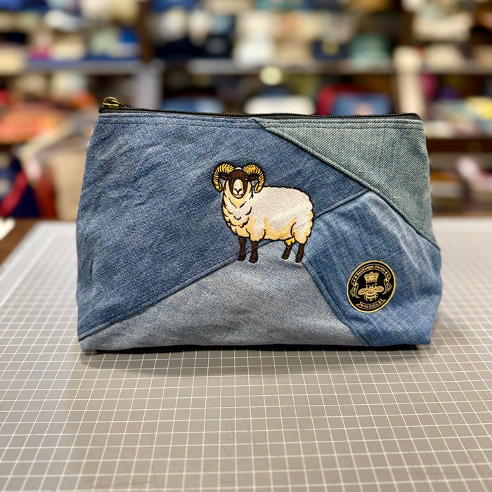 The Dorset Sheep 🐏 Large Toiletry + Makeup Bag