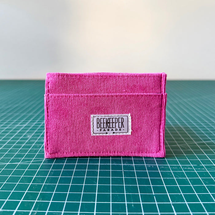 The Hot Pink 🩷 Corduroy KOKYKAI CARD HOLDERS 💳