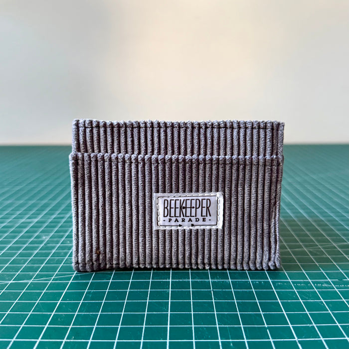 The Moonstone Grey 🌙  Corduroy KOKYKAI CARD HOLDERS 💳