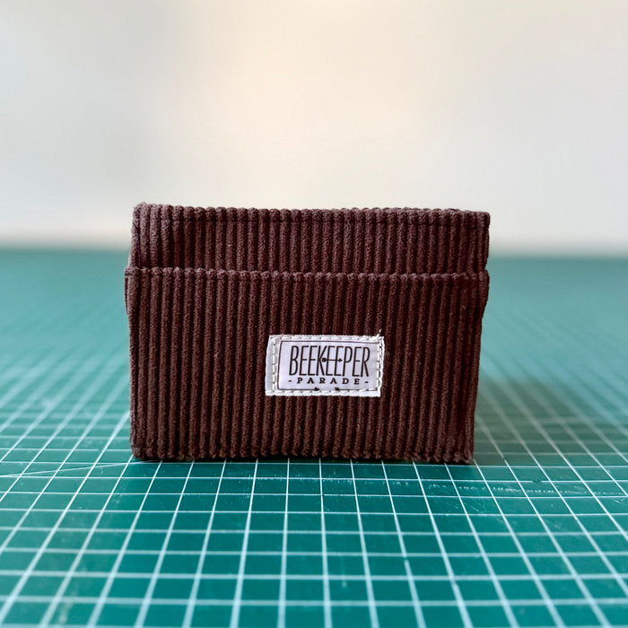 The Chocolate 🍫 Corduroy KOKYKAI CARD HOLDERS 💳