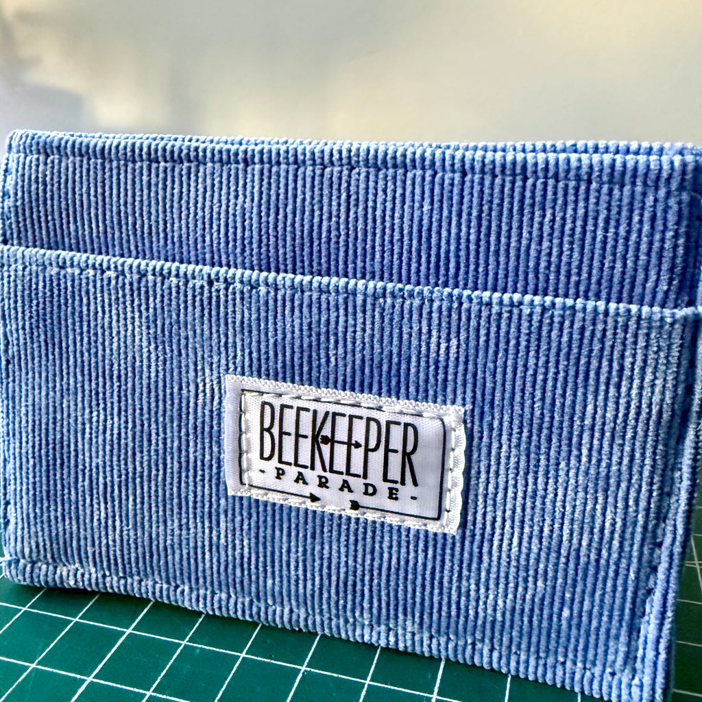 The Periwinkle Blue 🩵 Corduroy KOKYKAI CARD HOLDERS 💳