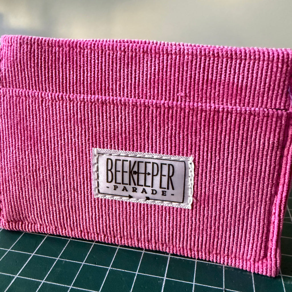 The Hot Pink 🩷 Corduroy KOKYKAI CARD HOLDERS 💳