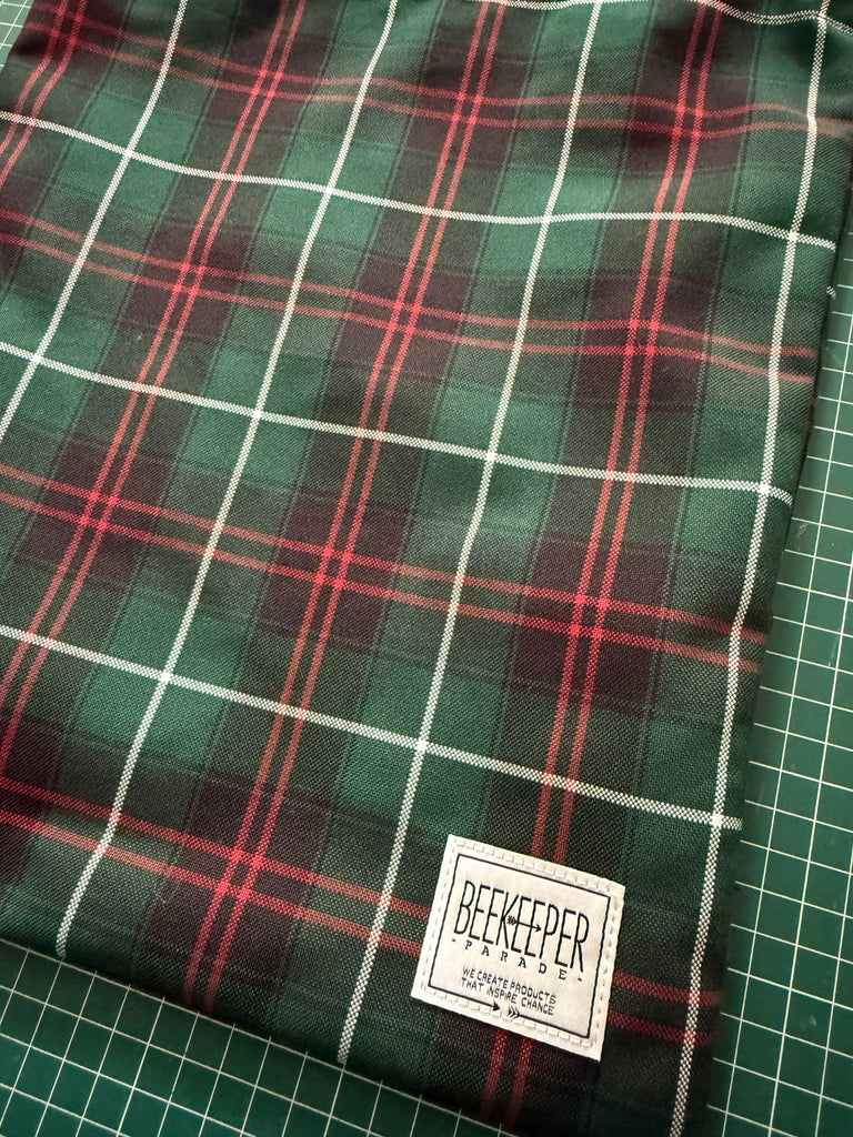 The Tartan Green 💚 Tote Medium