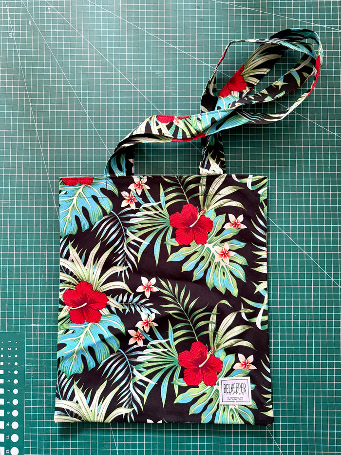 The Hibiscus Red 🌺 Tote Medium