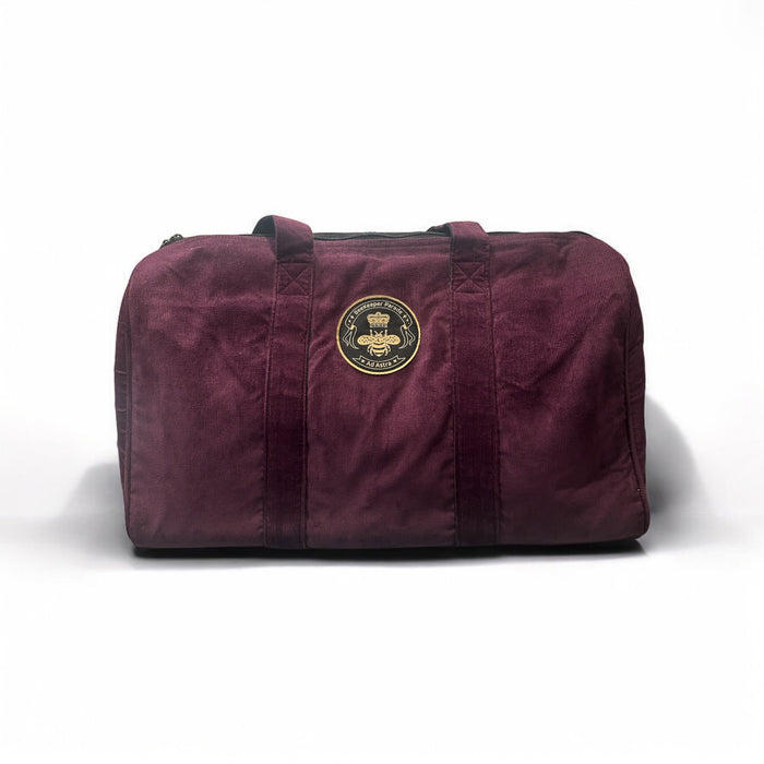 The Panda Purple Corduroy BeeKeeper Carry-All (Black Label)