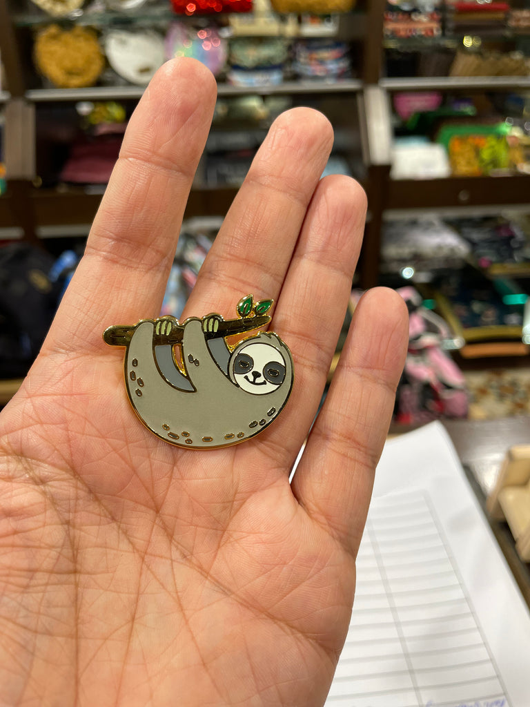 BeeKeeper Parade's Sloth Silver 🦥 Pin