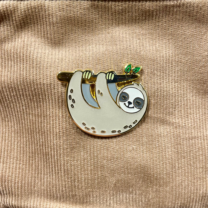 BeeKeeper Parade's Sloth Silver 🦥 Pin