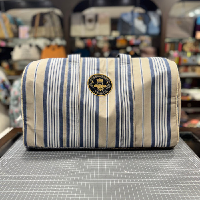 The Seaside Stripe ⛱ BeeKeeper Carry-All (Da Vinci Collection)