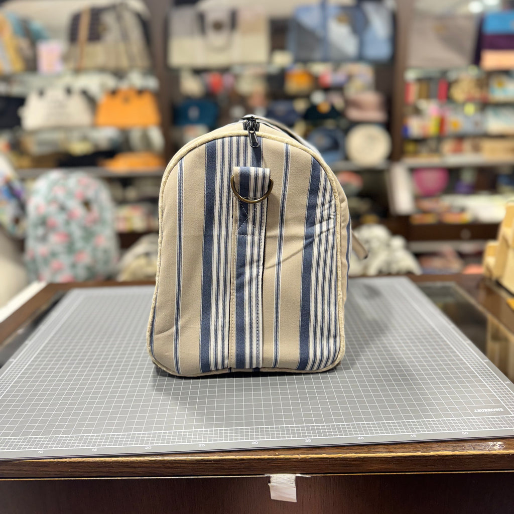 The Seaside Stripe ⛱ BeeKeeper Carry-All (Da Vinci Collection)
