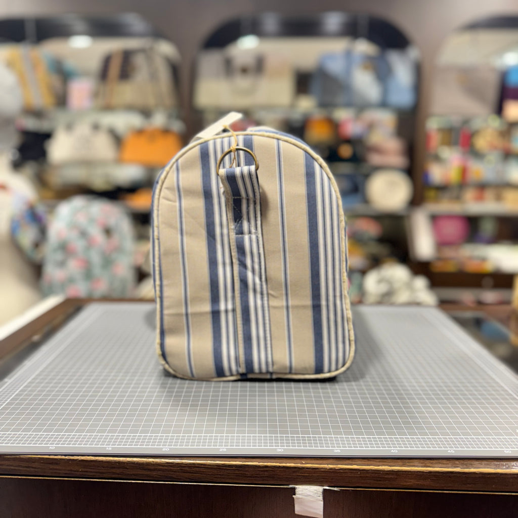 The Seaside Stripe ⛱ BeeKeeper Carry-All (Da Vinci Collection)