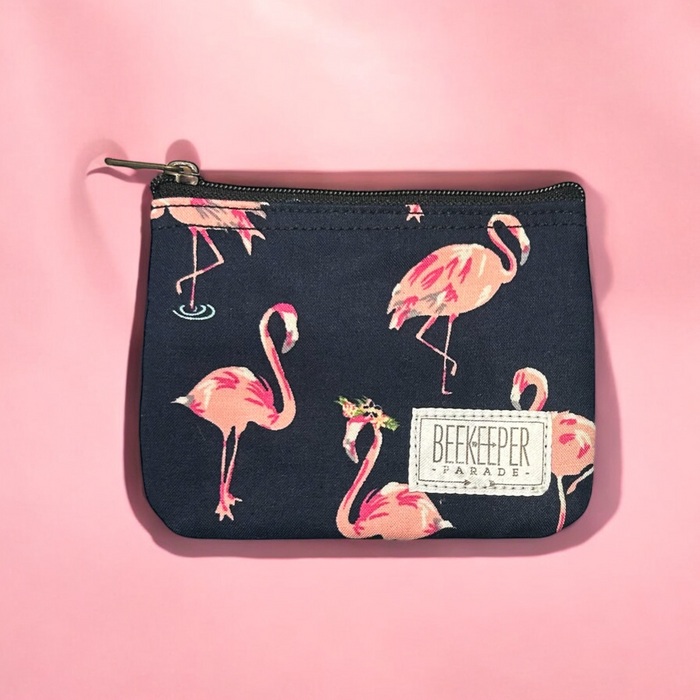 The Flamingoes 🦩 BeeKeeper Coin Purse