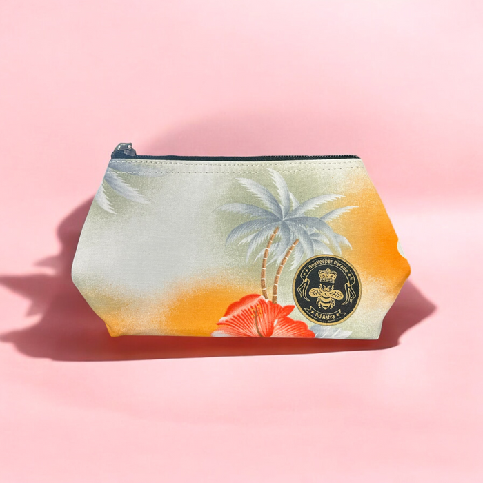 The Aloha 🌺 Small Toiletry + Makeup Bag