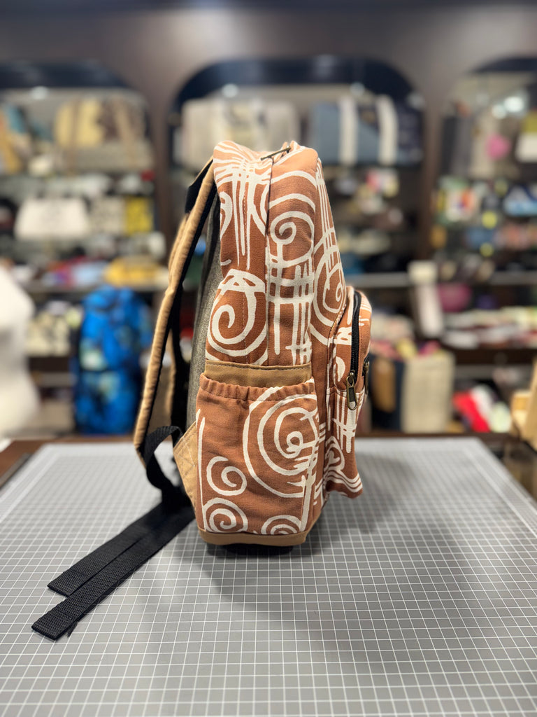 The Terracotta 🪴 Mini-Royal BeeKeeper Backpack (Da Vinci Collection)