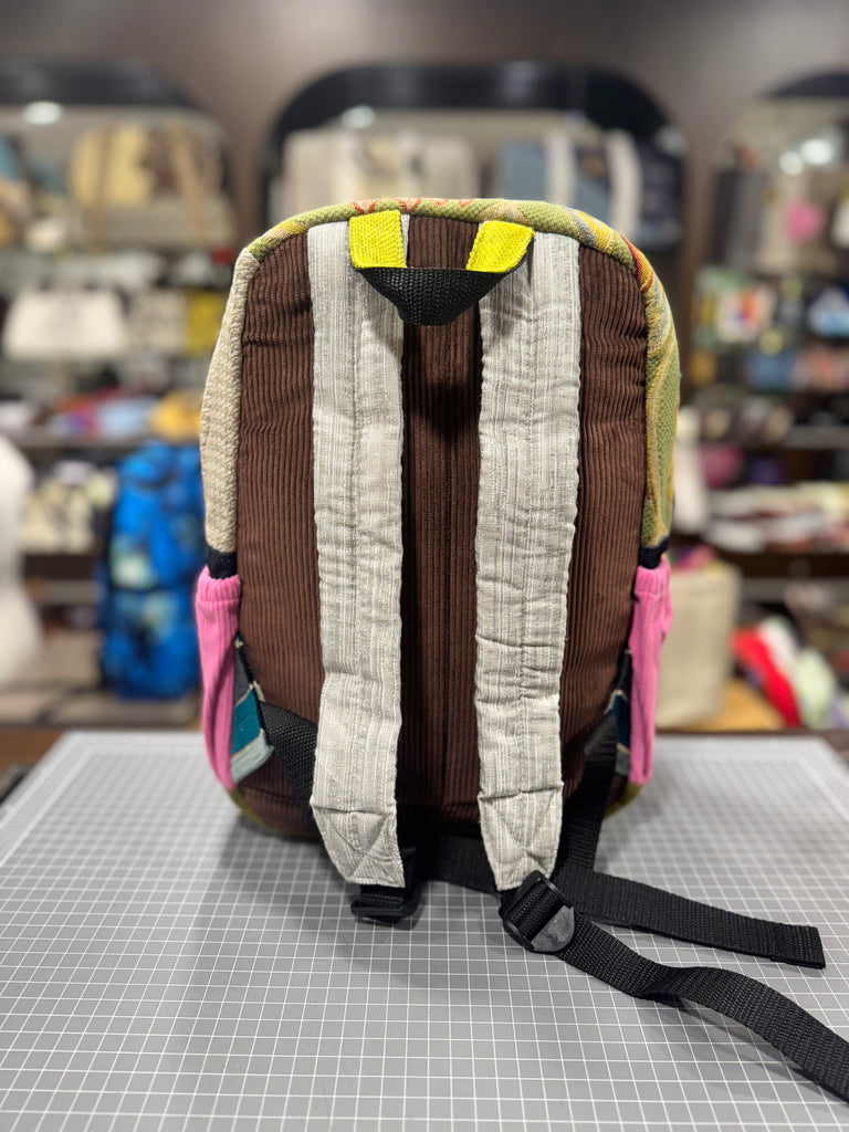 The Mandarin Wave 🧡 Mini-Royal BeeKeeper Backpack (Da Vinci Collection)