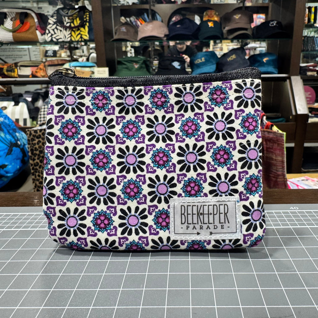 The Violet Flowers 🌷 BeeKeeper Coin Purse
