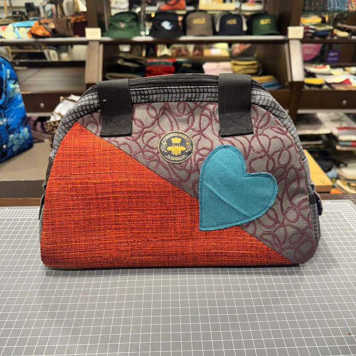 The Aqua Heart No. 1 💙 (Da Vinci Collection) OG BeeKeeper Handbag