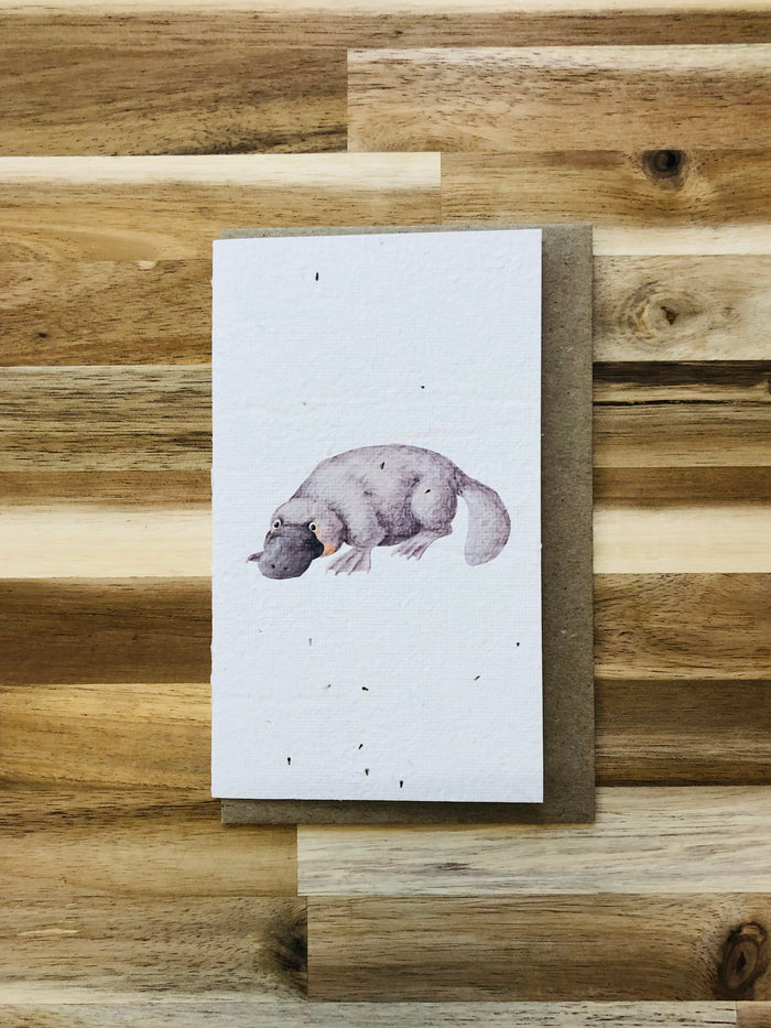 The Platypus Card (that grows)