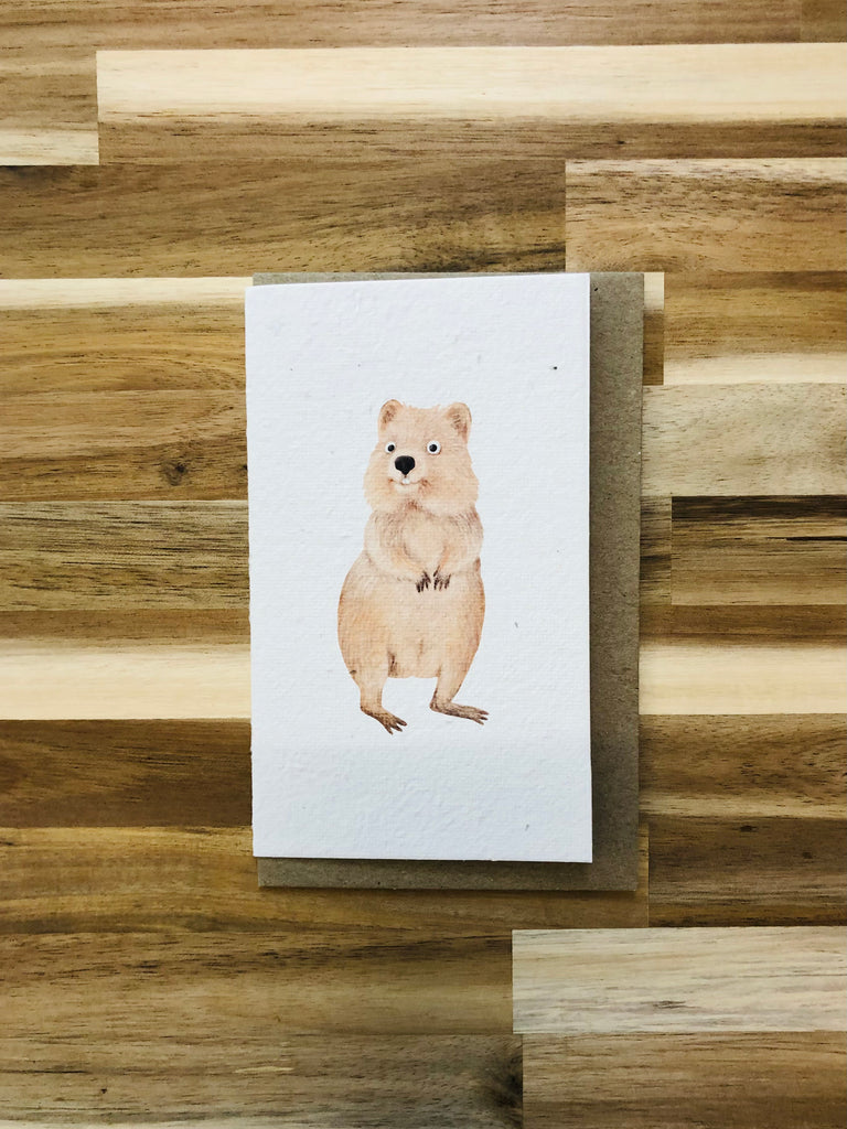 The Quokka Card (that grows)