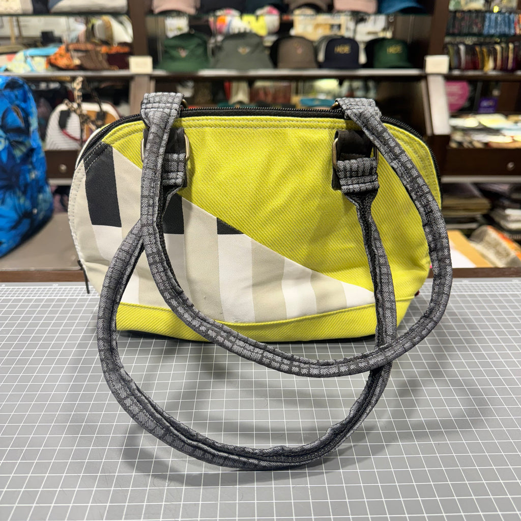 The Lime Modernist 🍋 BeeKeeper Clam Shell Handbag